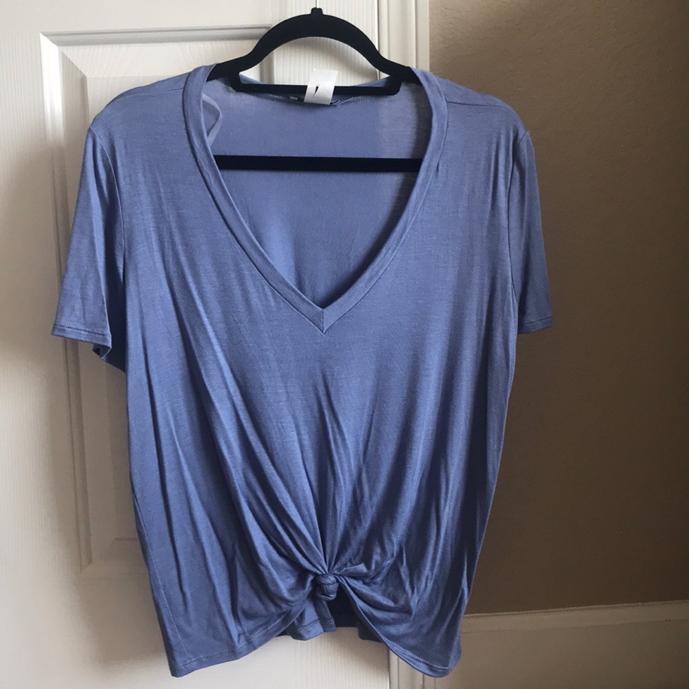Knot Front Shirt